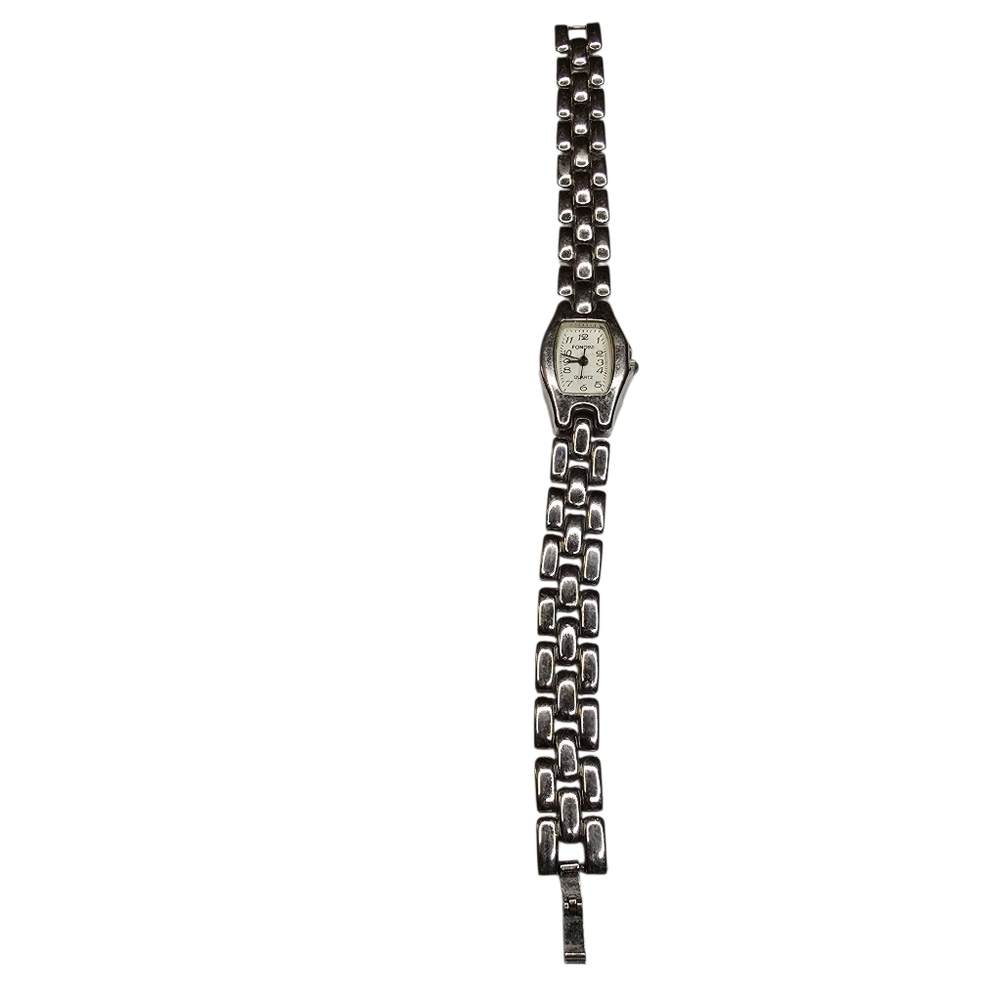 Fondini Silver-Tone Watch | Needs Battery | As-Is / For Parts